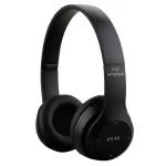 auriculares P47 color negro fondo blanco