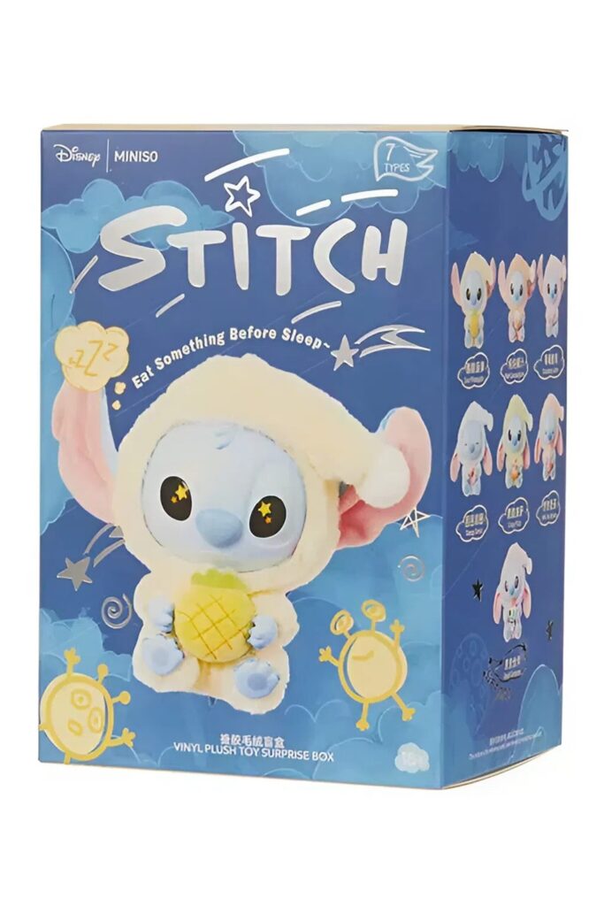 peluche Stitch Eat Something Before Sleep Disney