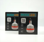 dos cajas de Luz LED recargable USB de 3000mAh en fondo blanco.