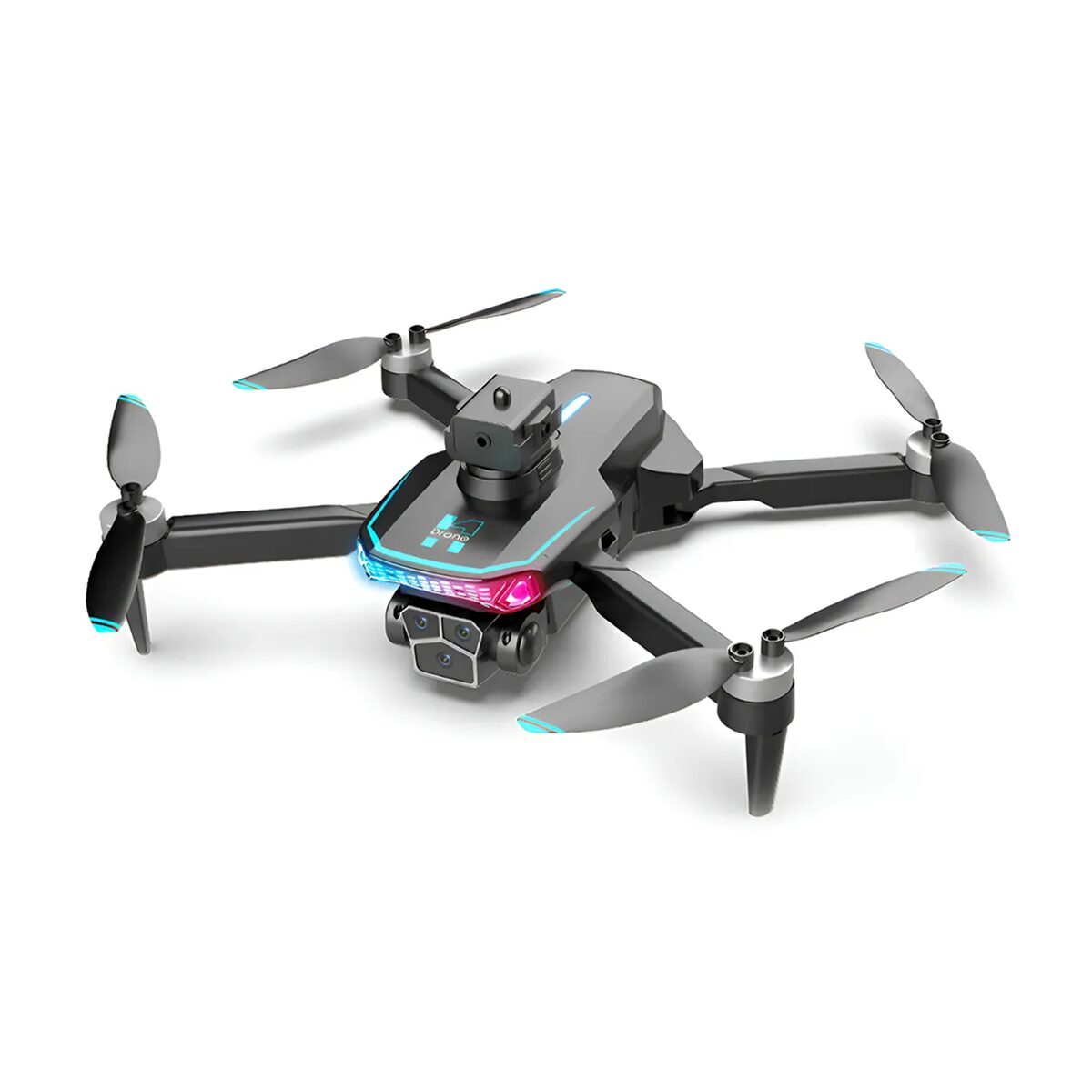 Drone Lelong H18 negro, listo para volar