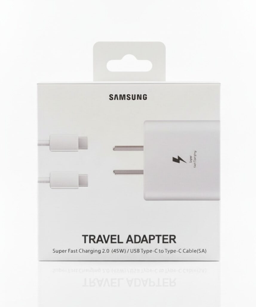 Samsung Travel Adapter 45W con Cable USB-C a USB-C (5A)