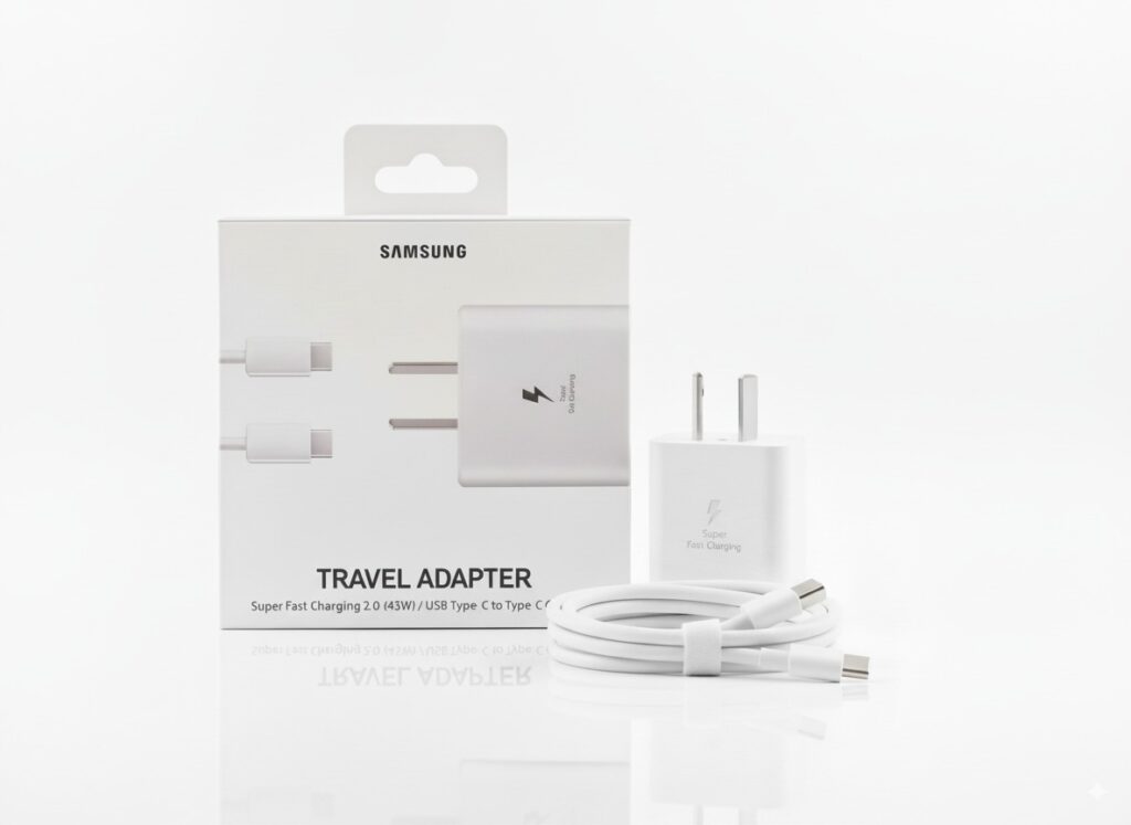 Samsung Travel Adapter 45W con Cable USB-C a USB-C (5A)