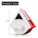 Limpiador de Vidrios Magnético con medidas.