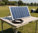 Central Eléctrica Portátil | Panel Solar - Arrancador de Auto - Radio - Luz | 300W - Imagen 4