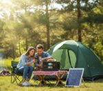 Central Eléctrica Portátil | Panel Solar - Arrancador de Auto - Radio - Luz | 300W - Imagen 5