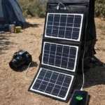 panel solar 30w lelong le-st004 negro plegable